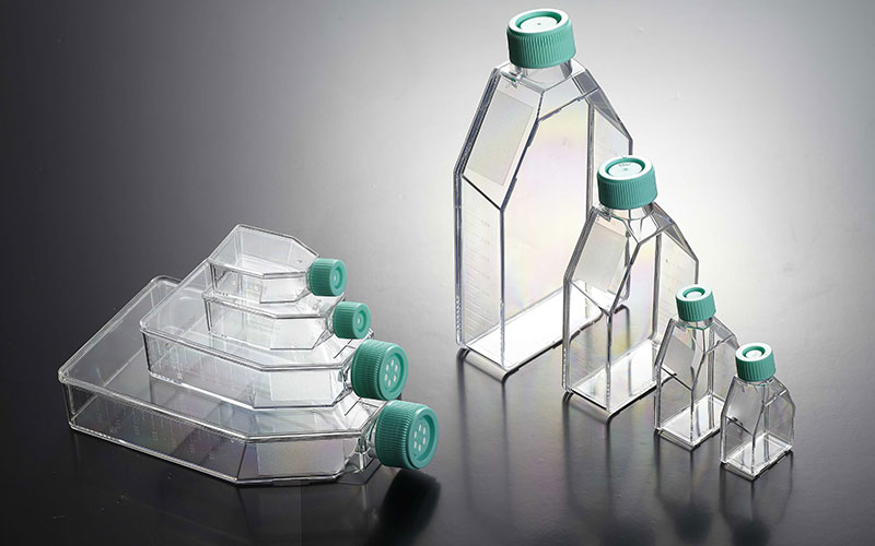 TCF012050  25.0cm2细胞培养瓶 50ml,表面处理，滤膜盖