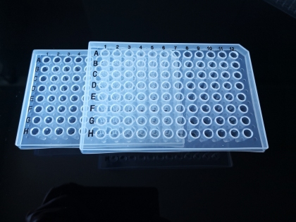 GP022160 PCR，0.2ml， 96孔板，半裙边，透明
