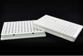 96孔荧光定量PCR板，100 μl白色裙边，透明管，硬质全裙边，单切角（H1） （MQ51001S）