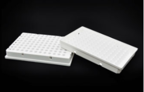 96孔荧光定量PCR板，100 μl白色，硬质全裙边，单切角（H1）（MQ51101S）